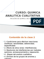 Clase 2 Quim. Analitica Cualitativa