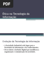 Etica Na Tecnologia Da Informacao