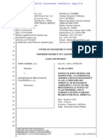 CA Solitary Confinement Settlement