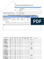 Informe Al Consejo Primer Semestre 3MD