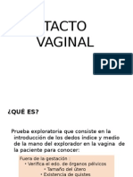 Tacto Vaginal