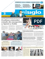 Edición Impresa El Siglo 03-09-2015