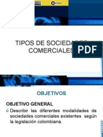 Tipos de Sociedades Comerciales