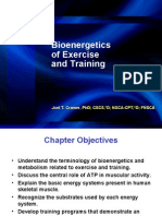 Bioenergetics of Exercise and Training