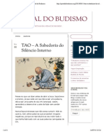 TAO - A Sabedoria Do Silêncio Interno - Portal Do Budismo