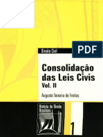 Consolidacao Das Leis Civis - Freitas