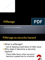 ISM - Pilferage 