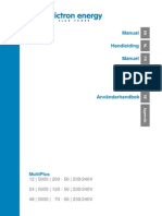Manual Multiplus 5k 230v en NL FR de Es Se