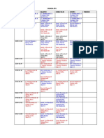 Horario 2010