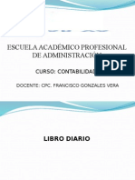 Contabilidad I - Sesion 8 - Libro Diario