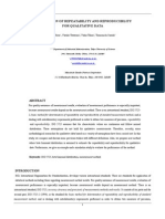 Horie Et Al Calculation of Repeatability and Reproducibility For Qualitative Data