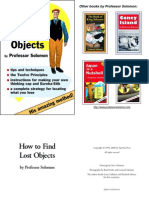 How To Find Lost Objects (1993-2008)