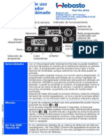 WW Manuel Control Webasto - 1314001A VWU 1531 ES BA Web