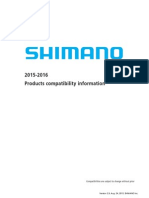 Shimano 2015-2016 Road & MTN Bike Parts Compatibility - v029 - en