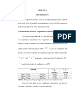 Methodology: Table 3.1. Enthalpy and Entropy of Magnesium, Calcium and Iron (II) Carbonates