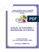 2 Manual de Funciones y Descripcion de Puestos CONADI