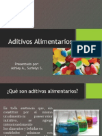 Aditivos Alimentarios