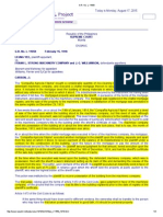 1) Leung Yee V Strong Machinery Co., G.R. No. L-11658, 15 Feb. 1918, 37 Phil 644