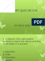 Quiz On Basic Flowcharting On Chs