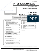 Sharp LC 32d64u, LC 37d64u