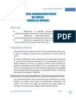 Informe Granulometría