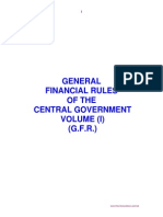 GFR Vol-I Government of Pakistan