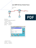 Konfigurasi Router OSPF Di Cisco Packet Tracer