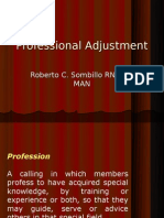 Professional Adjustment