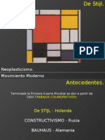 Neoplasticismo. Movimiento Moderno