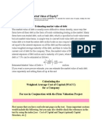 How To Calculate Market Value of Equity?