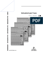 Behringer UB2442FX-PRO Manual de Serviço