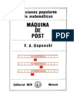 V.A. Uspenski. - Máquina de Post