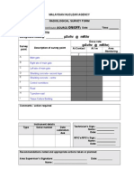 Radiological Survey - Gmma Greenhouse - Empty Form 2