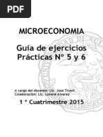 Microeconomia - Practica 2º Parcial 2015