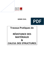 Cahier TP RDM - L3GC - 2014 PDF