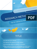 RESEARCH METHODS POWERPOINTfinal