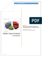 Netflix Case Analysis