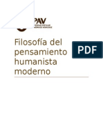 Antologia Filosofia Del Pensamiento Humanista Moderno1