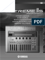 Manual Yamaha Dtxtreme Iis