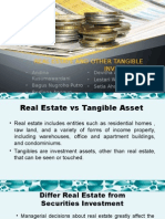 Real Estate and Other Tangible Investment