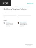 Metal Casting Principles and Techniques: DECEMBER 2013