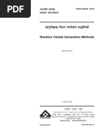 IS 28640-Random Variate Generation Methods PDF