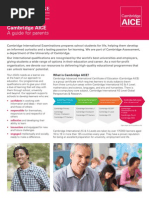 Cambridge Aice Brochure