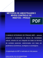 Métodos de Amostragem e Níveis Controle de Insetos - Praga PDF