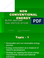 NON Conventional Energy