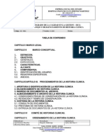 Manual de Manejo y Diligenciamiento de Historia Clinica