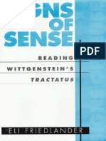 Friedlander, 2001 - Signs of Sense Reading Wittgenstein's Tractatus