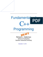 Fundamentals of C++