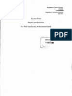 Financial Statement Europe Trust 2006