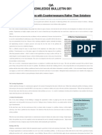 Difference Between Counter Measure and Solution